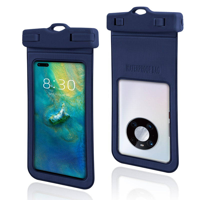 Universal PVC Waterproof Cell Phone Pouch, Mobile Phone Water Proof Case Bag for Swimming