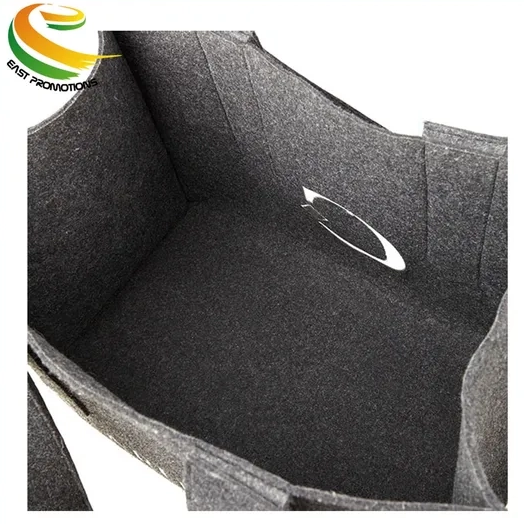 Manufacturer Customized High-Capacity Felt Shopping Tote Bag, Felt Fabric Hand Bag for Ladies