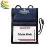 Custom Oxford Name Badge Bag ID Badge Holder Bag with Lanyard Neck Wallet for Exhibition