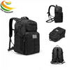 High-Capacity Hiking Military Style Bag, Camouflage Tactical Molle Backpack for Travel