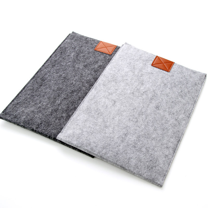 Wholesale Portable Fashion Laptop Bag Wool Felt Sleeve Case Computer Cover