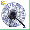 Printing Flowers Round Windmill Cloth Fan