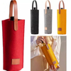 Felt Single Wine Bottle Tote Bag Carrier Bag Wine Cooler Gift for Wine Lovers