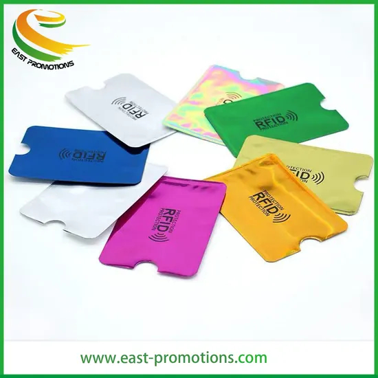 Wholesale RFID Blocking Holder Passport Credit Card Holder with Logo