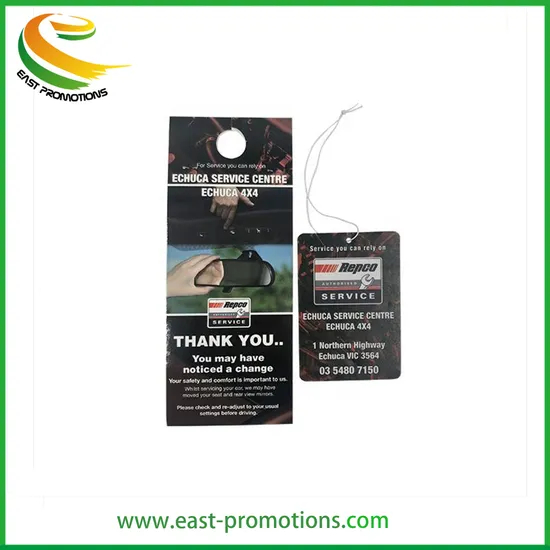 Customized Logo All Scents Refresh Paper Air Fragrance Air Freshener for Car