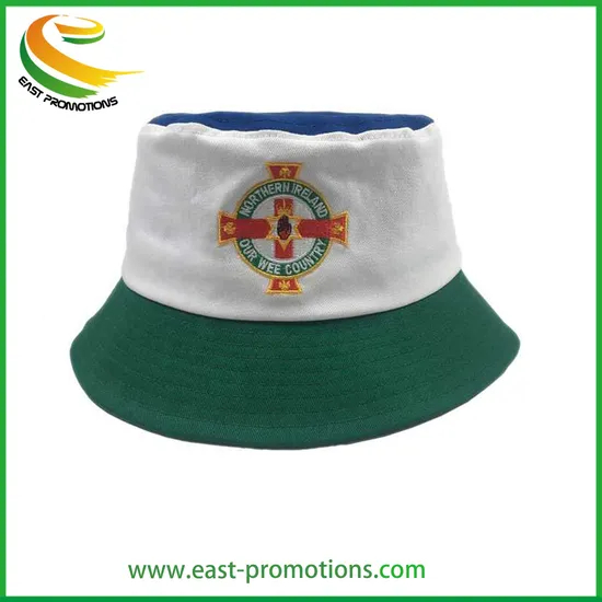 Wholesale Design Multi Color Custom Embroidered Logo Bucket Hat Fishing Cap