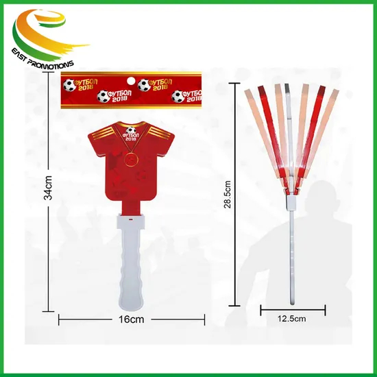 Wholesale Soccer Fans Clothes Shape Plastic Hand Clapper
