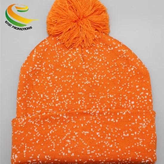 Customize Made Knitted Fleece Women′s Beanie Hat
