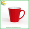 Wholesale Cheap 12oz Colored Tapered Porcelain Mug Ceramic Cup with Logo Printing for Promotional Gifts