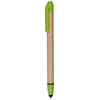 Factory Hot Sale Promotional Recyclable Kraft Paper Tube Touch Screen Stylus Ballpoint Pen with Logo Printing