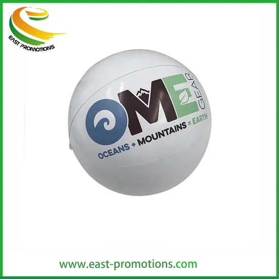 Inflatable Toy Manufacturers Custom PVC Beach Ball with En71 for Promotion