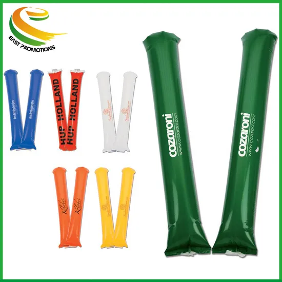 Wholesale Multicolor Cheering Inflatable Air Sticks for Advertising
