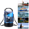 Custom Logo 10l 20l Floating Boating Hiking Outdoor Polyester Pvc Ocean Pack Waterproof Dry Bag