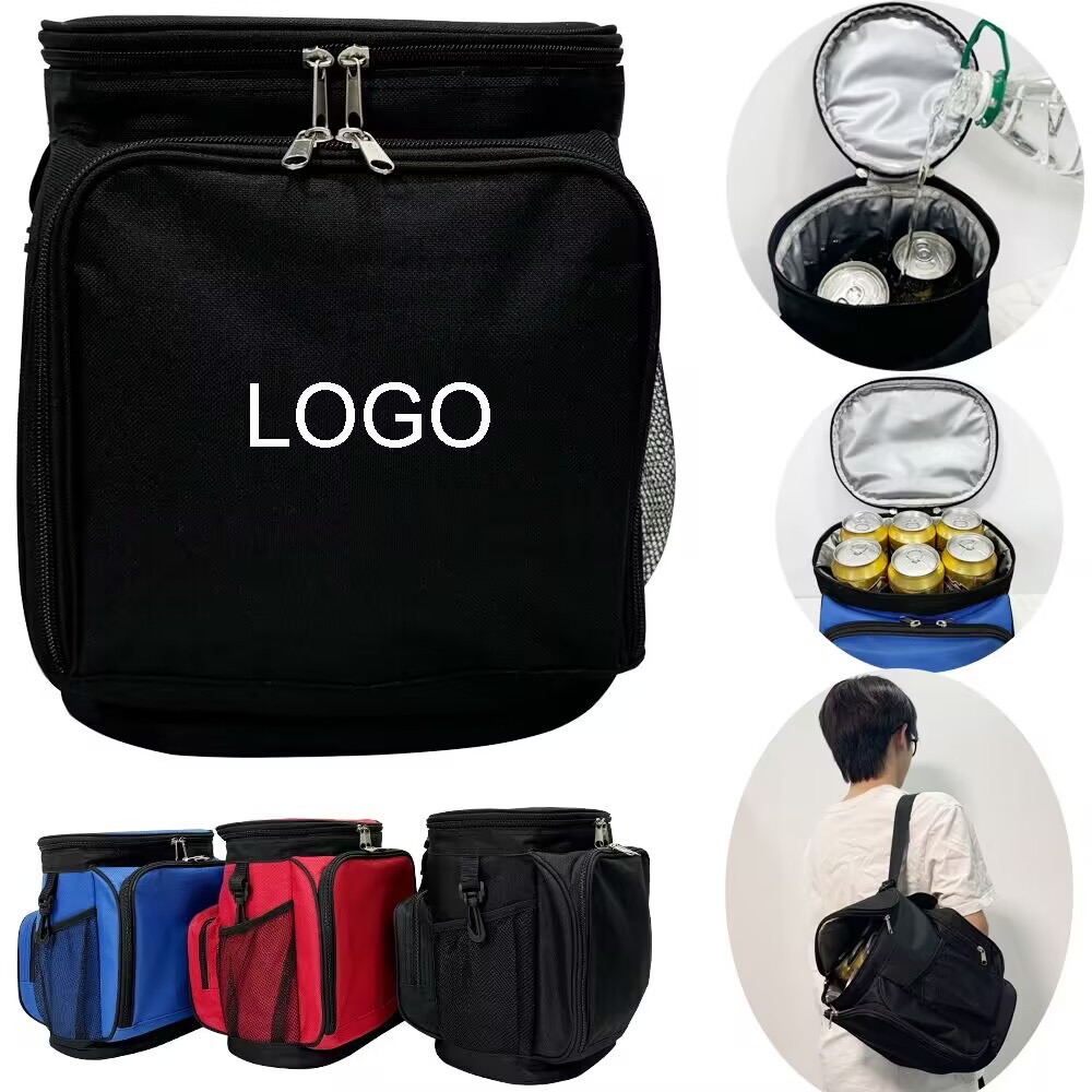  Custom Logo Durable Zipped Cooling Storage Case Bag Golf Cooler Bag