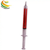 Novelty Promotional Funny Injection Shaped Syringe Ball Pen With Logo Print
