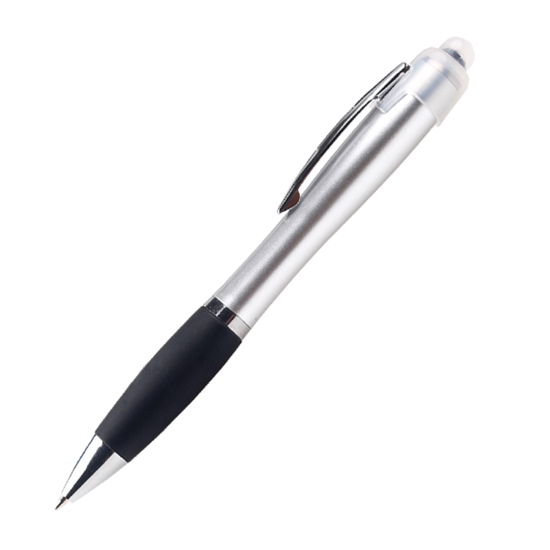 Custom Promotional LED Logo Light Up Pen Stylus Ballpoint Pens for Business
