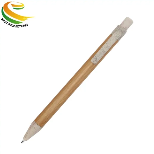 Hot Sale Eco Promotional Bamboo Ballpoint Pen Wooden Gift Pen with Logo Laser Printing