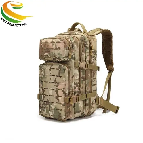 Waterproof Laser Cutting Backpack Multi-Functional Outdoor Sports Mountaineering Bag 3p Camouflage Tactical Molle Backpack