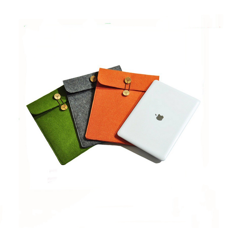 15 Inch Felt Laptop Sleeve Notebook Case for Protective Bag