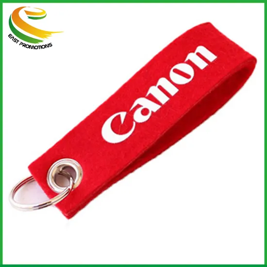 Promotional Cheap Wool Polyester Felt Keychain