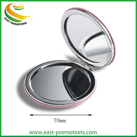Custom Pocket Compact Mirror Round Gift Mirror Manufacturer