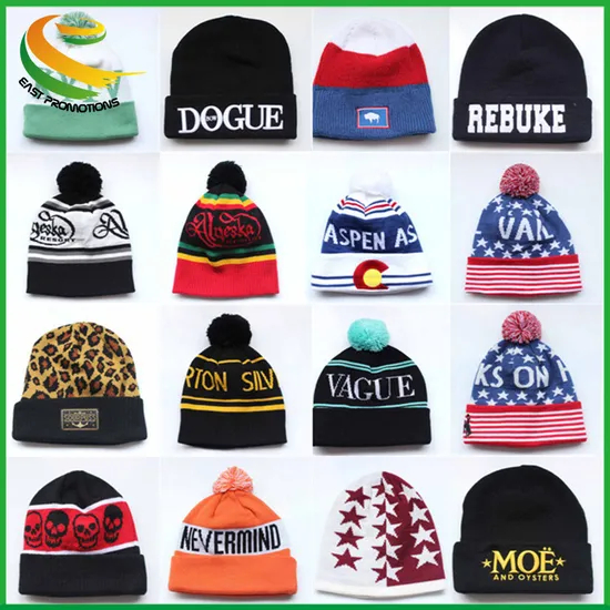 Wholesale Winter Hat Fashion Knitted Beanie Hat for Outdoor Sport