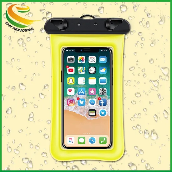 High Quality ABS PVC Material Waterproof Cute Phone Case 360 Waterproof Dry Bag Pouch for Phone