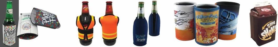 Custom Neoprene Beer/Bottle/Can Holder Cooler