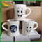 Wholesale Tick Wall Tight Waist Mug Thin Ceramic Coffee Mug Cups for Drinking