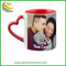 Factory Custom Printing Fashion Design Porcelain Ceramic Mug Heart Handle Love Mugs for Valentine′ S Day Gifts