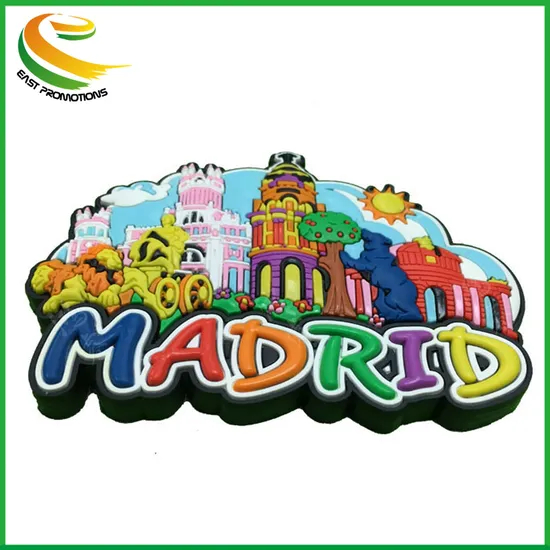 Soft PVC Fridge Magnet Ornament Home Travel Souvenirs