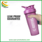 Custom Promotional 600ml Plastic Sports Drinking Water Bottle Gym Protein Shaker Bottle with Mixer Ball