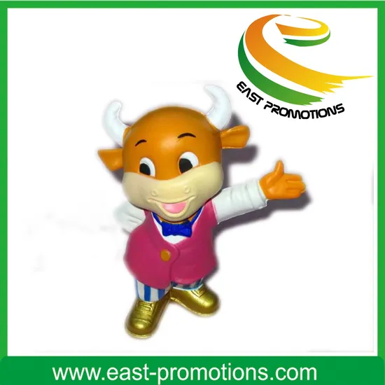 Custom Various Cartoon Design PU Promotion Gift PU Foam Anti Stress Ball