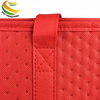 Custom Logo Insulated Reusable Large Waterproof Refrigerated Non Woven Tote Picnic Cooler Bag