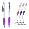 Custom Logo Printed Advertising Promotional Plastic Pressed Ball Pens for Gifts
