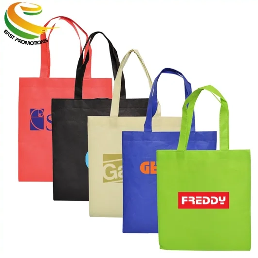 Custom Reusable RPET Non Woven Eco Bag Grocery Shopping Tote Bag Handbag Bags