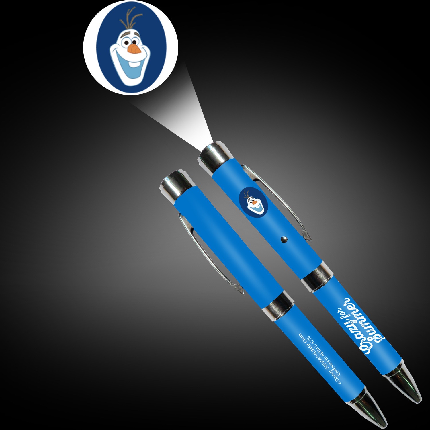 Manufacturer Personalized LED Logo Projection Ballpoint Pen for Advertising