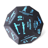 Custom 12 Sided Workout Yoga Anti Stress Game Cube Fitness Pu Foam Exercise Dice