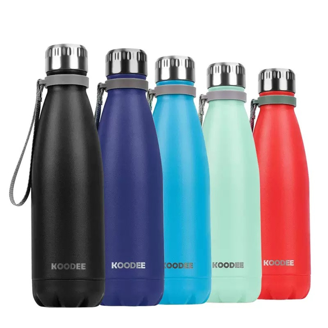 Wholesale Custom Logo Coca Cola Double Wall Vacuum Seal Stainless Steel Insulated Water Bottles for Promotion