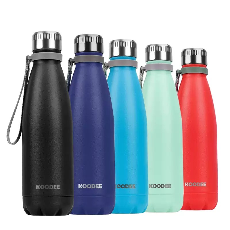 Wholesale Custom Logo Coca Cola Double Wall Vacuum Seal Stainless Steel Insulated Water Bottles for Promotion