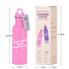 2025 New Temperature Color Change Single Wall Stainless Steel Metal Water Bottle