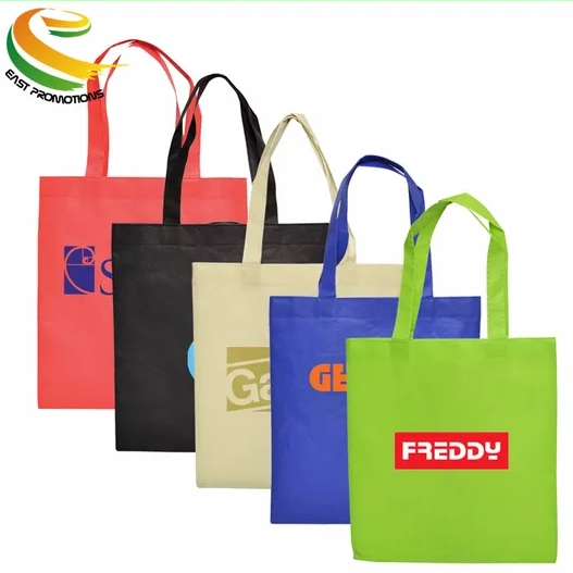 Custom Eco Friendly Recyclable Nonwoven Spunbond Cloth Bag Non Woven Tote Bag For Packaging 