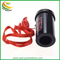 Customized Plastic Cylindrical Whistle, LED Light Sports Whistle for Events Cheering