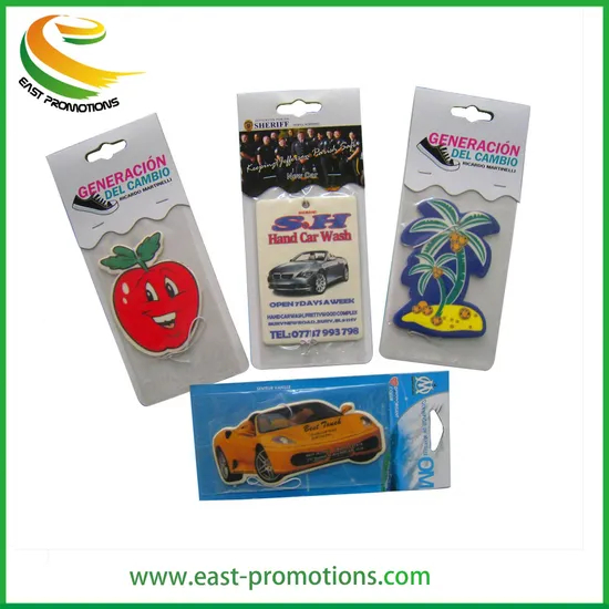 Custom Design Car Paper Air Fragrance Freshener