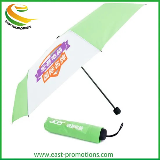 Custom Folding Advertising Umbrella, Fold Gift Rain Umbrella for Outdoor