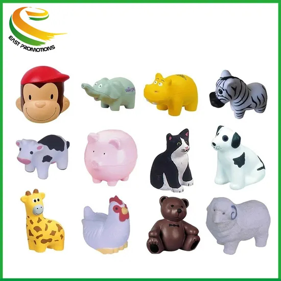2019 Hot Selling Animal PU Rubber Stress Squash Ball for Sale