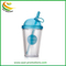 Wholesale Custom BPA Free 11oz 15oz 18oz Double Wall Clear Plastic Water Drinking Coffee Cup with Pet/PVC/Paper Insert Card