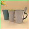 Factory Custom Promotional Sublimation Ceramic Coffee Mug with Spoon in Handle