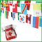 Advertising Double Sides Printed Hanging Event Vinyl Flag Strings Flag Bunting
