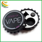 Wholesale Customized Own Logo Wooden Stainless Steel Bottle Opener Card Epoxy Colorful Spray Painting Metal Bottle Opener